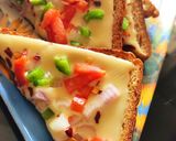 A picture of step 4 of Cheese chilli toast.