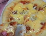 Foto langkah ke 5 dari resep Pizza full mozzarella.