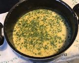 Une image de l'étape 8 de Velouté au foie gras et morilles fraîches.