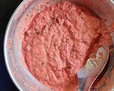 A picture of step 5 of Savoury Beetroot Pancakes / Beetroot Chilla.