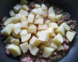 和風馬鈴薯肉末★和風美味家常菜的食譜步驟4照片