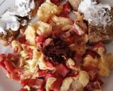 Foto del paso 4 de la receta: Huevos revueltos con salchicha para asar