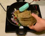 A picture of step 5 of Quinoa salad recipe.