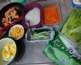 Foto langkah ke 1 dari resep Vietnam spring roll.