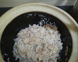 Gambar langkah 4 resipi Bubur Nasi Ayam Bersantan.