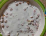 A picture of step 3 of Chana fruit chat.