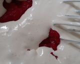 Foto langkah ke 3 dari resep Cake Kulit Buah Naga.