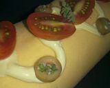 Foto del paso 3 de la receta: Arrollado de jamón y queso..y algo más