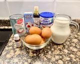 Foto del paso 1 de la receta: Leche asada con coco “sin gluten”