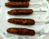 A picture of step 3 of Dates and Nuts Sticks.