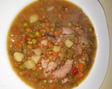 Foto del paso 5 de la receta: Lentejas con Longaniza, Carne y Verduras