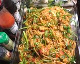 A picture of step 4 of Pasta chicken chowmin.