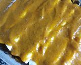 A picture of step 4 of Vegetarian Spinach Enchiladas.