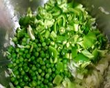 A picture of step 1 of Veggieee maggieee.