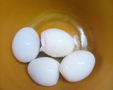 A picture of step 1 of Kerala Egg Roast.
