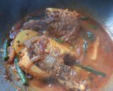 আলু পেঁয়াজ কলি দিয়ে ভোলা মাছের ঝাল(bhola macher jhal recipe in Bengali) রেসিপির ধাপ 3 ছবি
