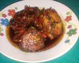Foto langkah ke 2 dari resep Ikan pari asap sambal kecap (tanpa mecin dan penyedap).