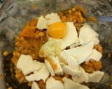 Foto del paso 4 de la receta: Gallette de Choclo y Calabaza - Espinaca y Hojas de Remolacha