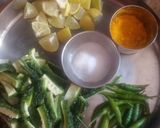 A picture of step 1 of Instant Mirchi.