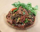 รูปขั้นตอนการทำที่ 4 ของ ลาบขม อีสานไตล์ #หาแนวกินแลง #เย็นนี้ผอมแน่ #แต่ถ่ายพยาธิด้วย