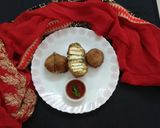A picture of step 11 of Potato Paneer Pakora.