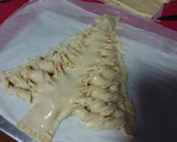 Foto del paso 4 de la receta: Árbol de Navidad de hojaldre de queso y pavo