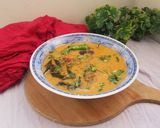 A picture of step 8 of Tarka Moong Daal.