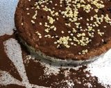 A picture of step 8 of Tart with Panna Cotta, White Chocolate Namelaka Cream, and Cocoa.
