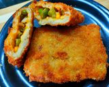 A picture of step 1 of Veg Pockets.