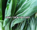 Gambar langkah 1 resipi Sayur Lemak Sawi Bersama Timun Jepun.