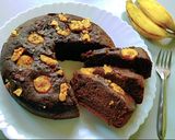 चॉकलेट व्हीट बनाना गुड़ केक (Chocolate wheat banana gud cake recipe in hindi) रेसिपी चरण 11 फोटो