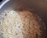 A picture of step 1 of Chana dal khichdi.
