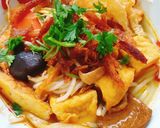 Hình bước làm 3 của món Bún bò Huế chay