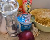 Lilahagymás savanyúkáposzta-saláta recept fázis 1 fotója
