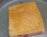 A picture of step 3 of Beetroot Sandwich.
