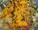 काचरे और ग्वार फली की सब्जी (kachre aur gavarfali ki sabji recipe in Hindi) रेसिपी चरण 3 फोटो