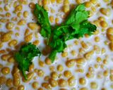 A picture of step 5 of Boondi Raita.