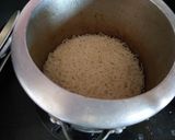 A picture of step 3 of Kala chana pulao with makhmali paneer.