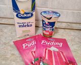 Pudingos-kekszes alagút🍓 recept fázis 1 fotója