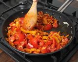 Rizses lecsó recept fázis 10 fotója
