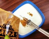 A picture of step 7 of Makhana moongfali raita and Crispy potatoes raita.