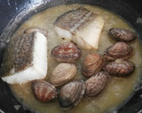 Foto del paso 6 de la receta: Bacalao con almejas