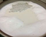 A picture of step 4 of Coconut milk sago with mango.