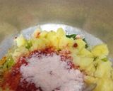 A picture of step 4 of Sabudana khichdi for fasting (soap grains polenta).