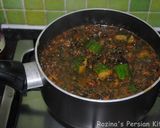 A picture of step 11 of Persian cucumber stew.
