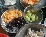 A picture of step 1 of Macroni Fruit Salad.