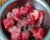 A picture of step 1 of Chatpata tarbooz (CHATPATA WATERMELON).