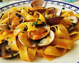 Foto del paso 6 de la receta: Fettuccine alle vongole rosso