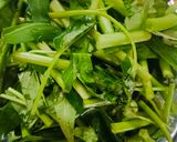 Gambar langkah 3 resipi 30:7:24 - Kangkung ikan masin.