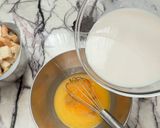 Foto langkah ke 3 dari resep Puding Roti Karamel.